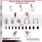 Service Caster 5 Inch 316SS Nylon Swivel 1-3/8 Inch Expanding Stem Caster Lock Brake SCC, 2PK SCC-SS316TTLEX20S514-NYS-2-S-2-138 - alternate 2